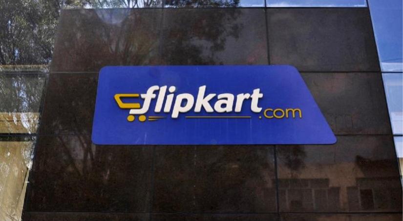 The logo of India`s largest online marketplace Flipkart is seen on a building in Bengaluru, India. REUTERS/file photo