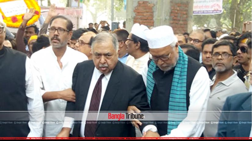 Oikya Front paid respects to Maulana Bhasani