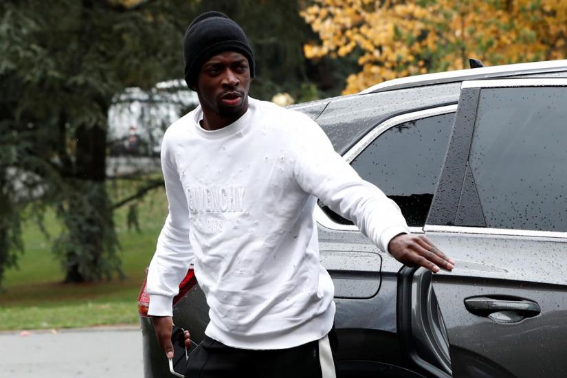 UEFA Nations League - France Training - Clairefontaine, France - November 12, 2018 France`s Ousmane Dembele before training REUTERS