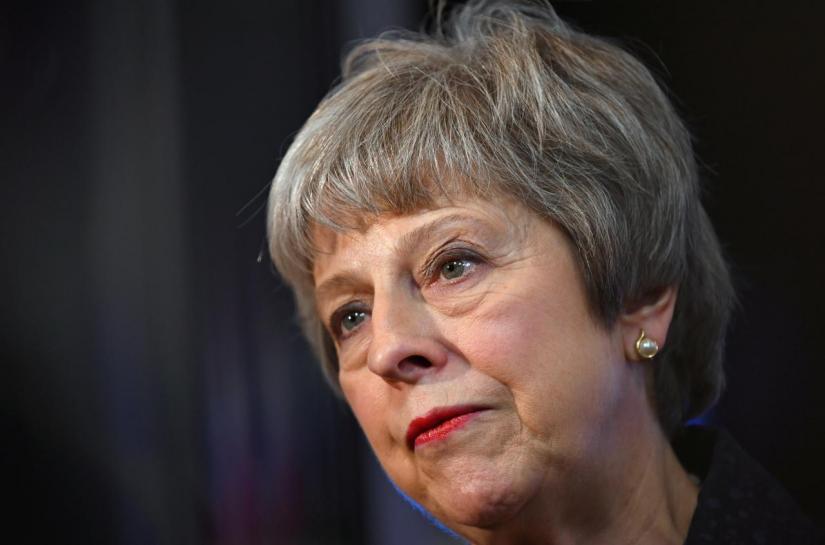 British Prime Minister Theresa May. REUTERS/file photo