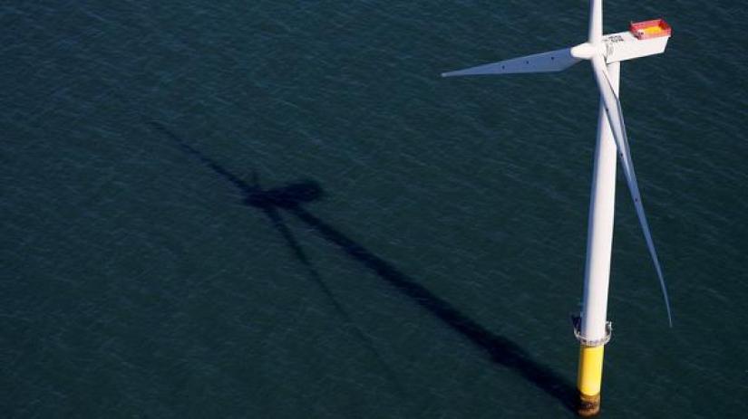 General view of the Walney Extension offshore wind farm operated by Orsted off the coast of Blackpool, Britain September 5, 2018. REUTERS/FILE PHOTO