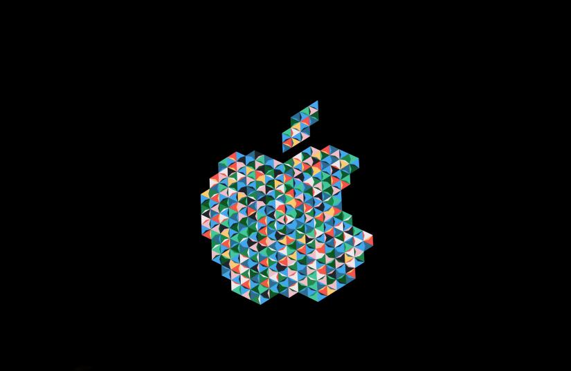 The Apple logo is shown during an Apple launch event in the Brooklyn borough of New York, U.S., October 30, 2018. REUTERS
