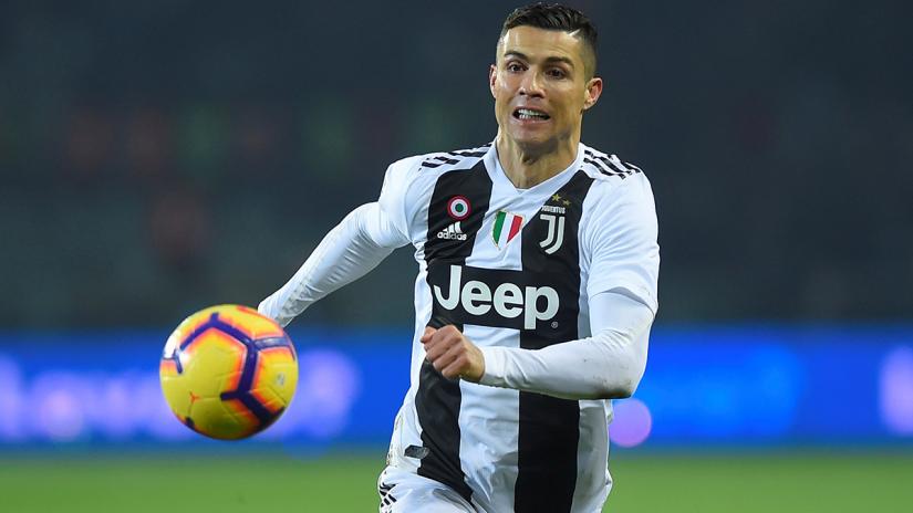 Juventus` Cristiano Ronaldo in action playing against Torino at Stadio Olimpico Grande Torino, Turin, Italy on Dec 15, 2018. REUTERS