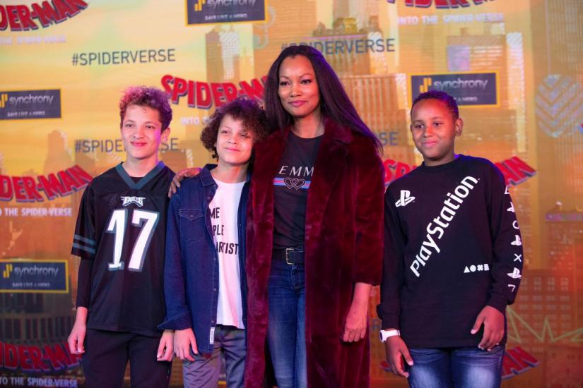 Actor Garcelle Beauvais attends the world premiere for the movie Spider-Man Into the Spider-Verse in Los Angeles, California, U.S., December 1, 2018. REUTERS