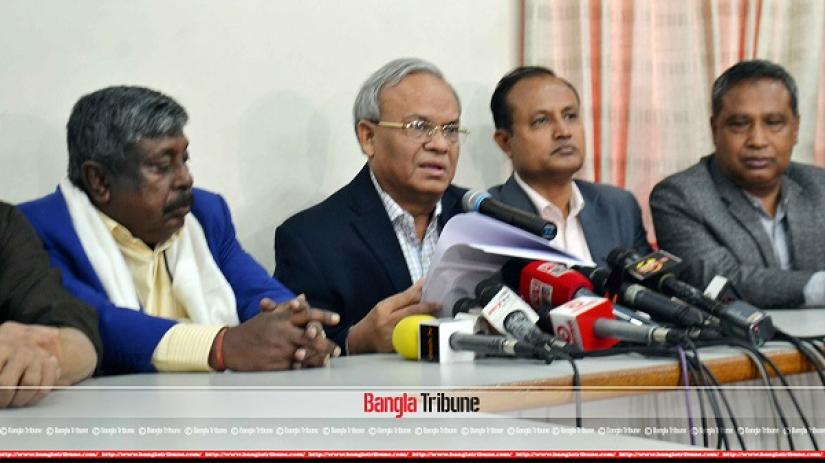 BNP’s Senior Joint Secretary General Ruhul Kabir Rizvi was addressing the media on Friday (Dec 28, 2018) at the party’s headquarters. FILE PHOTO