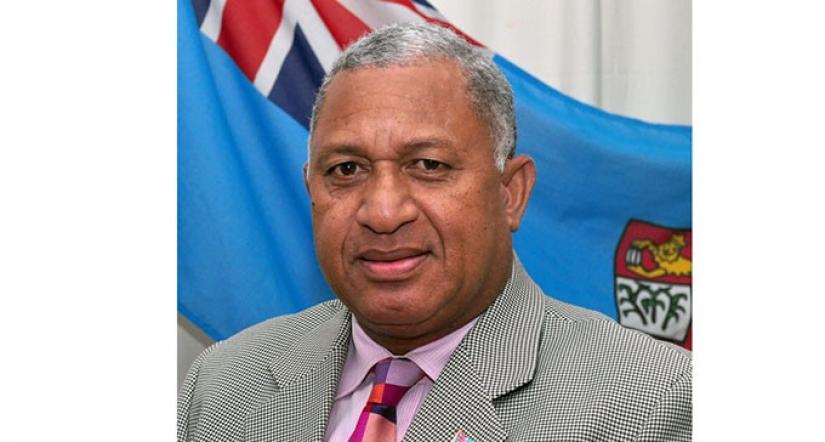 Prime Minister of Pacific island state of Fiji JV Bainimarama.