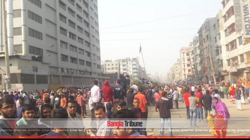 RMG workers in Dhaka's Pallabi called of their protests after assurances from police