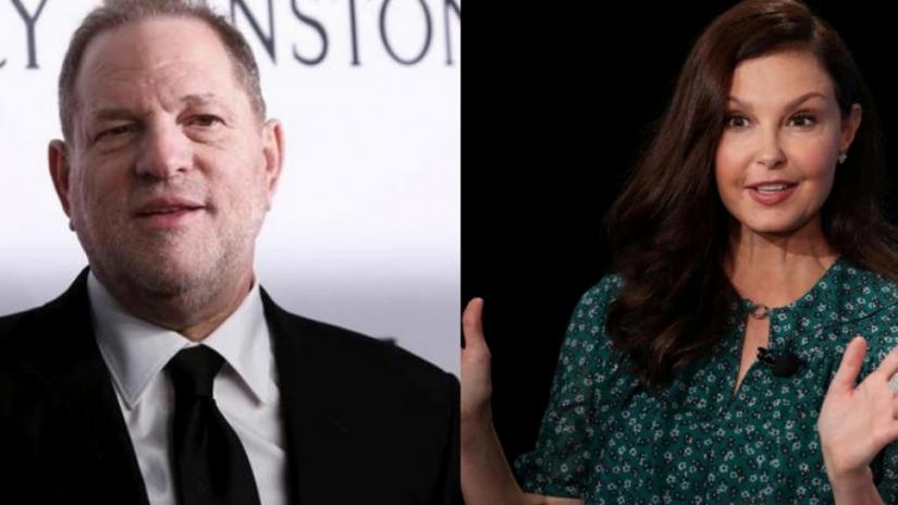 Harvey Weinstein (L) and Ashley Judd. Reuters/File Photo