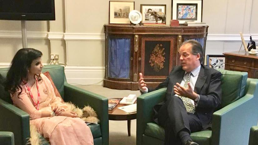 New Bangaldesh HIgh Commissioner to the UK Saida Muna Tasneem met with British Minjster for Asia nad Pacific Rt Hon Mark Field on Thursday (Jan 10).