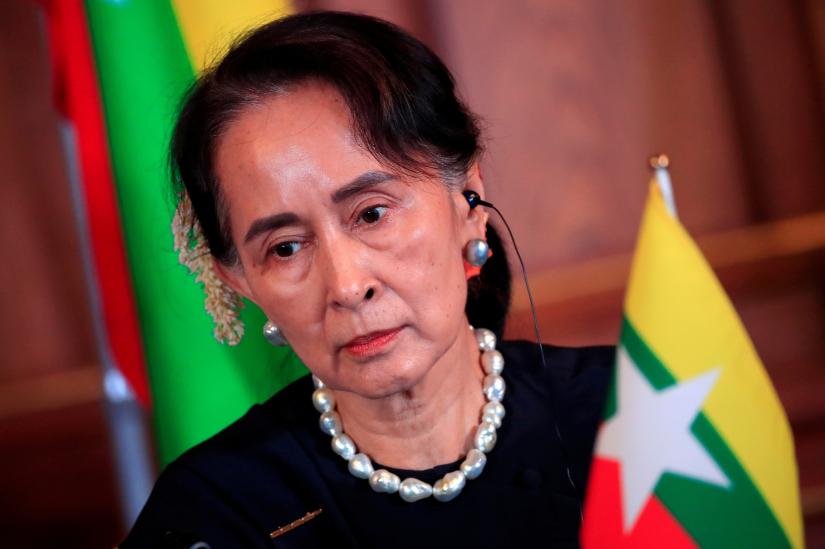 Aung San Suu Kyi. REUTERS/file photo