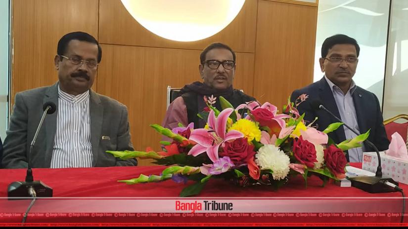 Awami League General Secretary Obaidul Quader was talking to district, upazila officials and municipal mayors on Sunday (Jan 13).