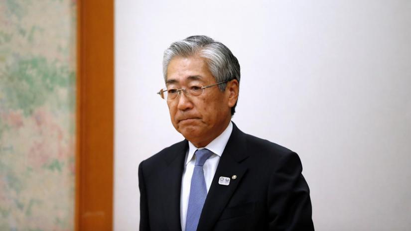 Tsunekazu Takeda, President of the Japanese Olympic committee, attends a news conference in Tokyo, Japan January 15, 2019. REUTERS