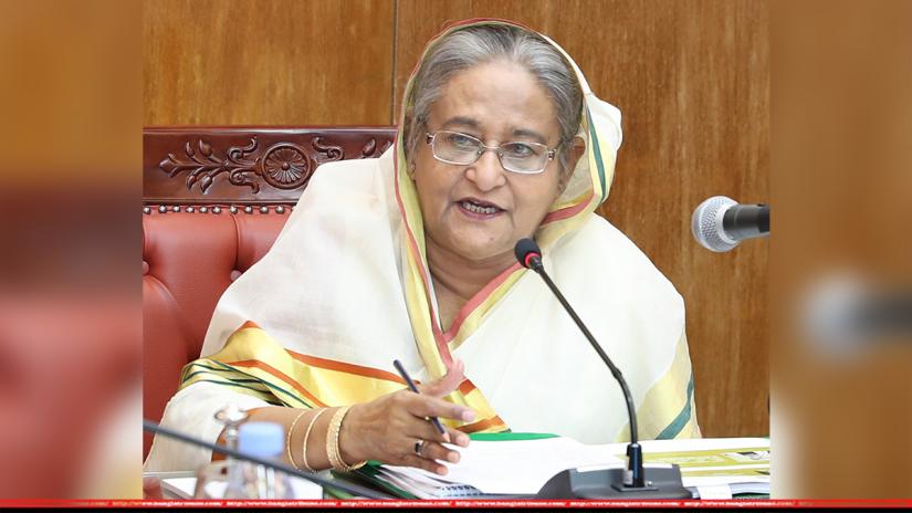  Prime Minister Sheikh Hasina visited the home ministry at Bangladesh Secretariat in Dhaka on Sunday (Jan 20). Focus Bangla