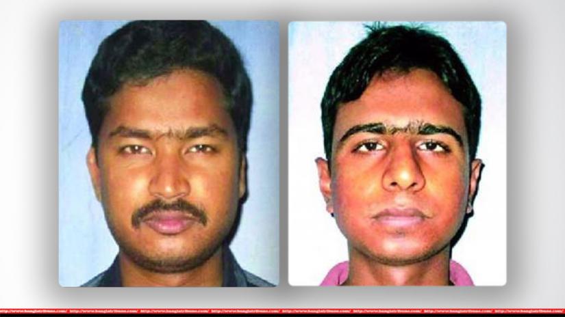 In January, 2019, elite force RAB arrested Holey Artisan attack suspects Mamunur Rashid Ripon (L) and Shariful Islam Khalid from Gazipur and Chapainawabganj respectively