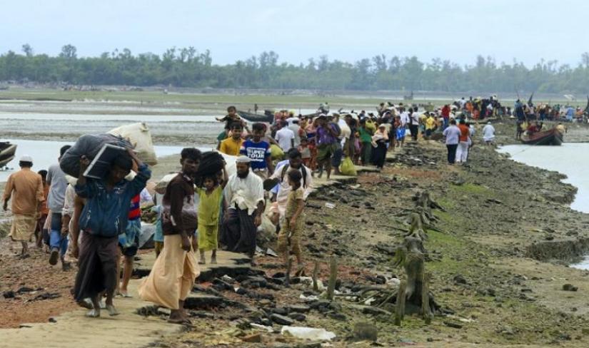 Entry of people continues from Myanmar. File Photo