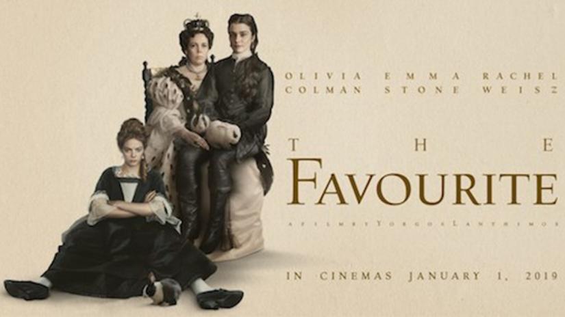 Movie Poster of `The Favourite`
