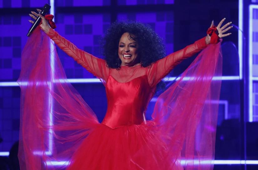 Diana Ross performs at 61st Grammy Awards Show at Los Angeles, California, US, Feb 10, 2019. REUTERS