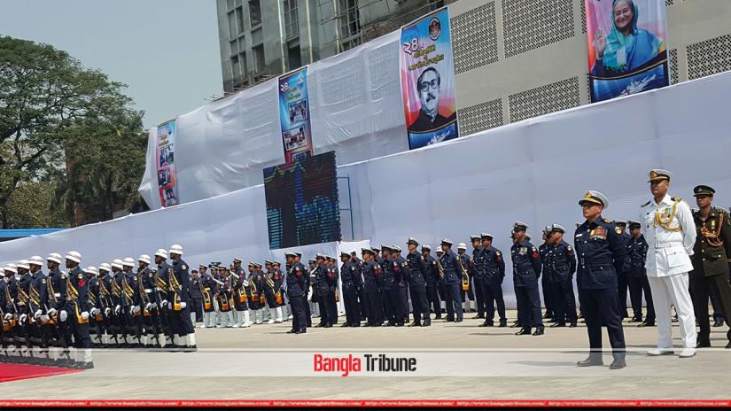 Celebration of the 24th founding anniversary of Bangladesh Coast Guard on Thursday (Feb 14).