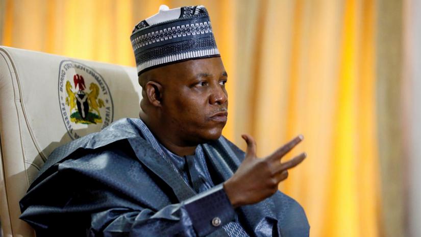 Kashim Shettima, governor of Borno state, gestures during an interview with Reuters in Maiduguri, Nigeria November 23, 2017. REUTERS/File Photo
