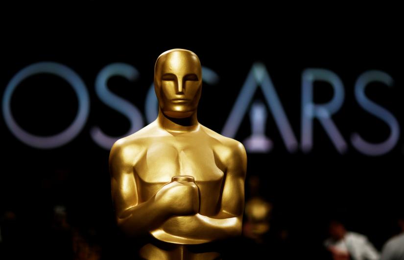 An Oscar statue is seen during a media preview of this year`s Academy`s Governors Ball in Los Angeles, California, US, February 15, 2019. REUTERS