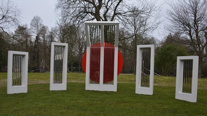 The first-ever Shaheed Minar has been built at the Zuider Park of Hague in Netherlands.