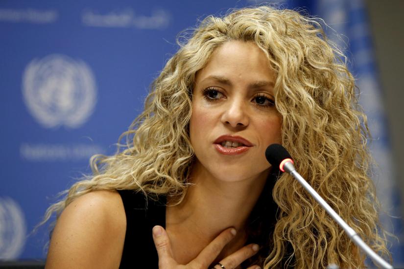 Colombian singer Shakira. REUTERS/file photo