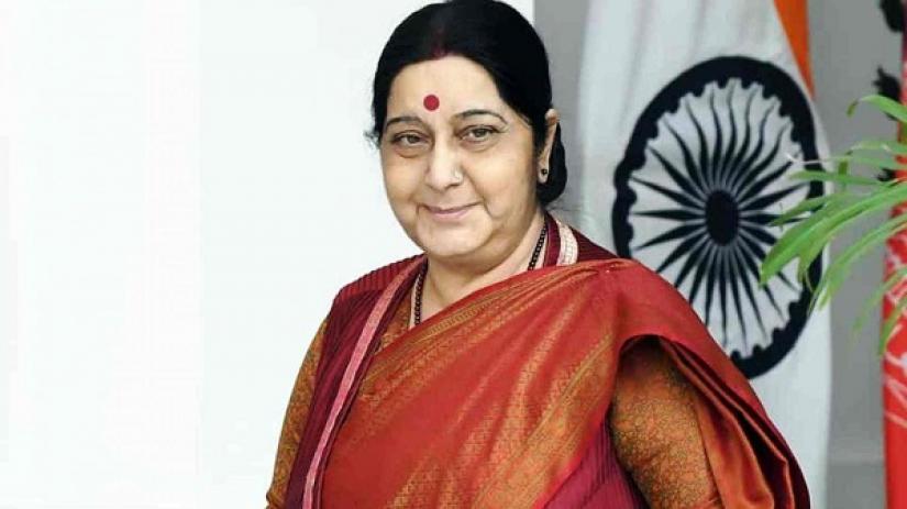 Sushma Swaraj. File Photo