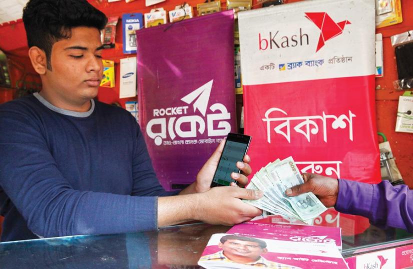 The country’s leading mobile banking operator BKash claims that this mode of banking fraud has gone down. COURTESY