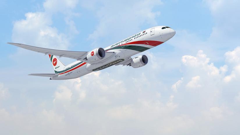 File photo of Boeing 787 Dreamline Biman Bangladesh website