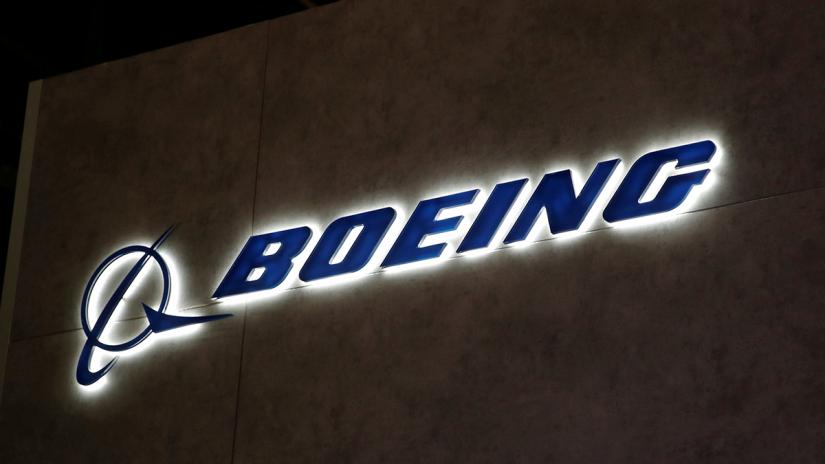 A Boeing logo is pictured at Geneva Airport, Switzerland May 28, 2018. REUTERS/File Photo