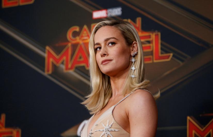 Cast member Brie Larson poses at the premiere for the movie `Captain Marvel` in Los Angeles, California, US, March 4, 2019. REUTERS/File Photo