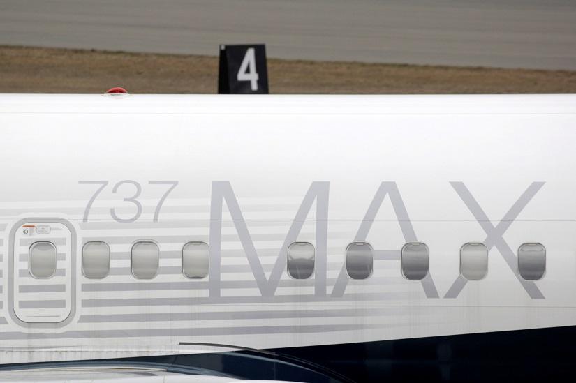 A Boeing 737 MAX 8 aircraft is parked at a Boeing production facility in Renton, Washington, US, March 11, 2019. REUTERS/File Photo