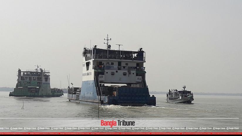 Paturia-Daulatdia ferry services resume on Thursday (Mar 14) morning.
