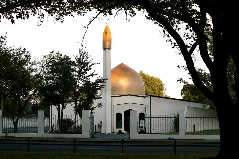 A view of the Al Noor Mosque on Deans Avenue in Christchurch, New Zealand, taken in 2014. REUTERS/SNPA/Martin Hunter