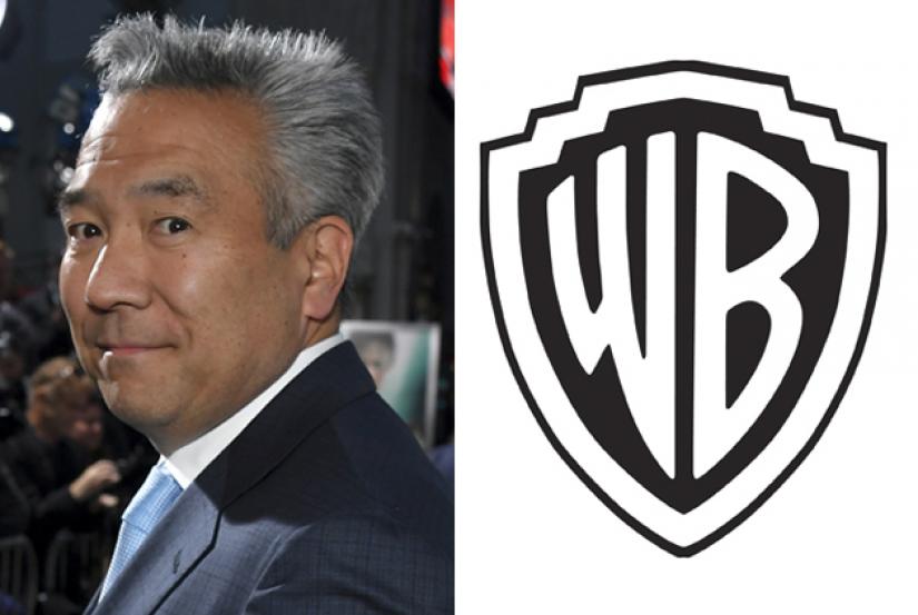 Warner Bros CEO Kevin Tsujihara (L).
