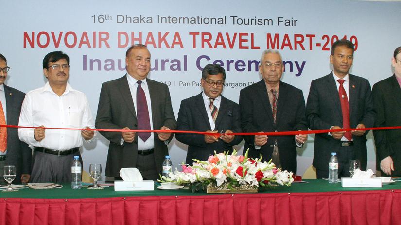 State Minister for Civil Aviation and Tourism Md Mahbub Ali, formally inaugurated the three-day international tourism fair