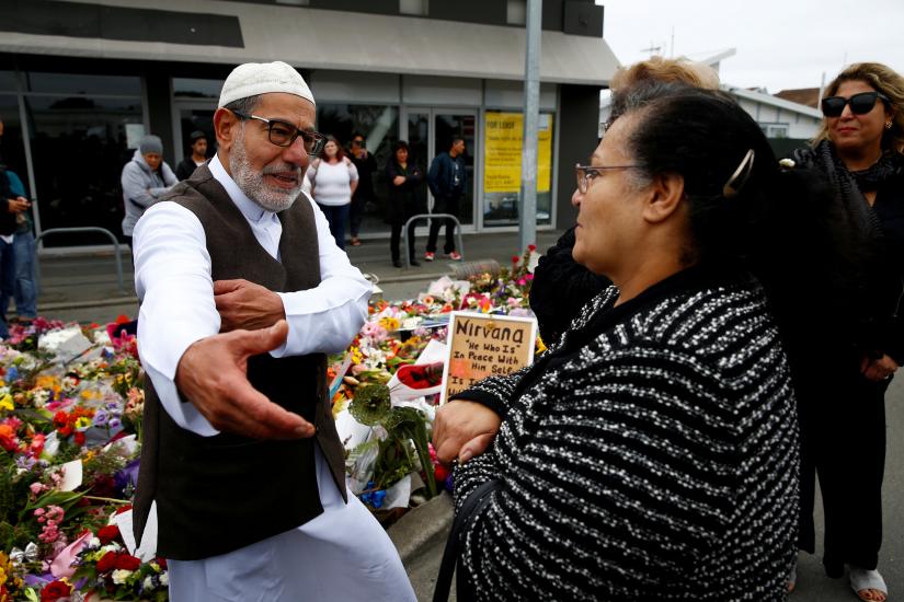 Imam Ibrahim Abdelhalim of the Linwood Mosque speaks following Friday`s shooting outside the Mosque in Christchurch, New Zealand, March 18, 2019. REUTERS/File Photo