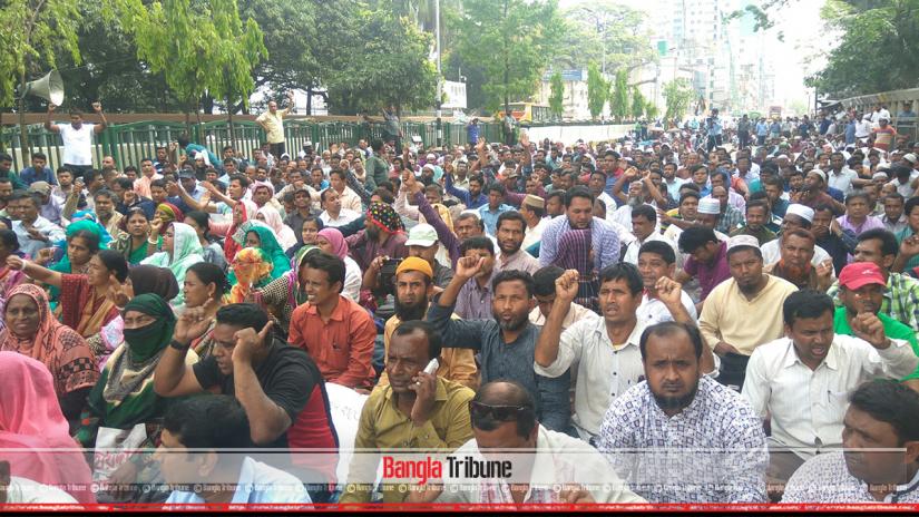 Around 7,000 teachers and employees under the banner of Non-MPO Educational Institutions Teachers and Employees` Federation are pressing their demands for MPO enlistment since Wednesday (Mar 20).