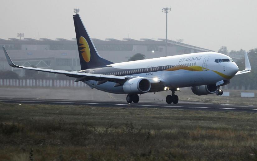 A Jet Airways Boeing 737-800 passenger plane takes off from Sardar Vallabhbhai Patel International Airport in the western Indian city of Ahmedabad February 1, 2013. . REUTERS/File Photo