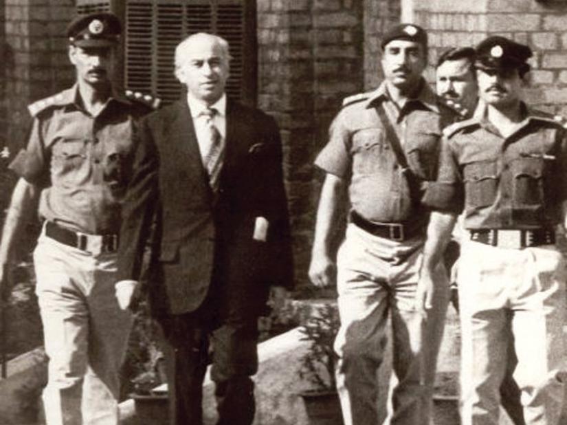 Zulfikar Ali Bhutto during his days of incarceration under the reign of Gen Ziaul Haq. COURTESY