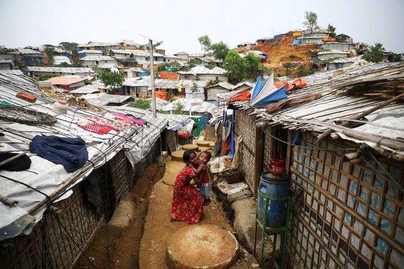 Rohingya children are seen at a refugee camp in Cox`s Bazar, Bangladesh, Mar 7, 2019. REUTERS/File Photo