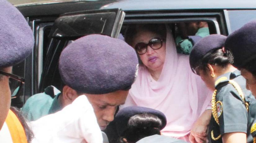 The 74-year-old former prime minister was admitted to the BSMMU with pain in joints of her hands and legs, and diabetes on Monday (Apr 1).
