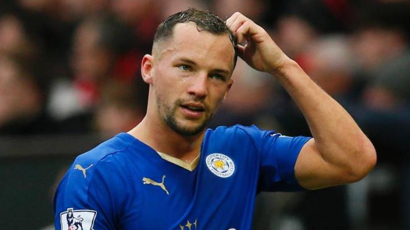 Danny Drinkwater was sent off during Leicester`s draw with Manchester United. Reuters/File Photo