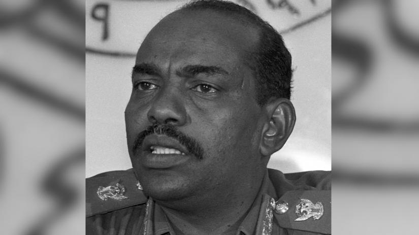 Sudanese military ruler General Omar Hassan al-Bashir in Khartoum, Sudan July 9, 1989. REUTERS