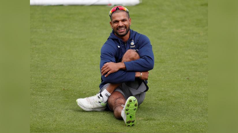 India`s Shikhar Dhawan during nets at Ageas Bowl, West End, Britain on Aug 29, 2018. Reuters/File Photo