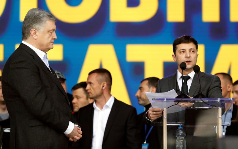 Ukraine`s presidential debate in Kiev