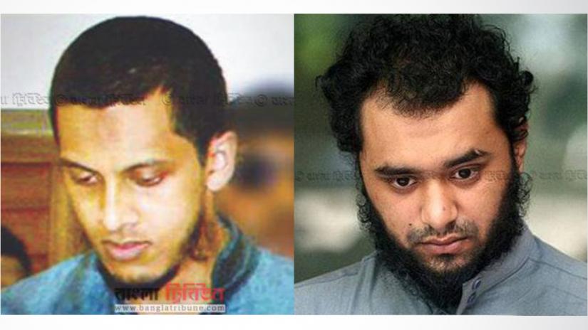 Combination of photos shows Gazi Kamrus Salam Sohan alias Abu Abdullah and Bangladeshi-born British Samiul Rahman alia Ibne Hamdan
