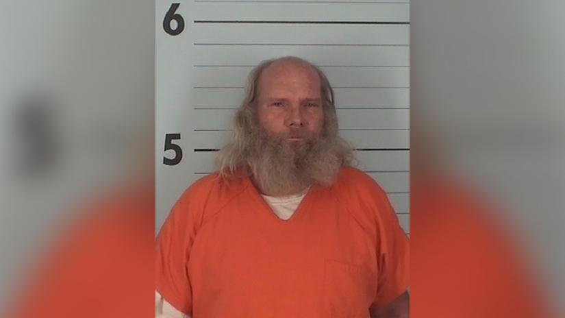 Edward Jerry Hiatt, 52, who has been charged in the long-unsolved murder of a top Hollywood television director Barry Crane in 1985, poses for a booking photo provided by the Burke County Jail in Morganton, North Carolina, U.S., May 10, 2019. Morganton Department of Public Safety/Handout via REUTERS