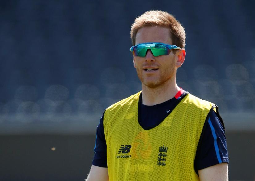 Cricket - England Nets - The Bristol County Ground, Bristol, Britain - May 13, 2019 England`s Eoin Morgan during nets Action Images via Reuters/File Photo