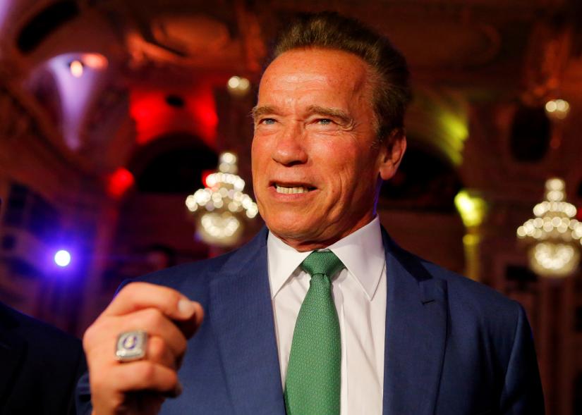 Former California Governor Arnold Schwarzenegger attends the Austrian World Summit on climate change in Vienna, Austria, June 20, 2017. REUTERS/File Photo